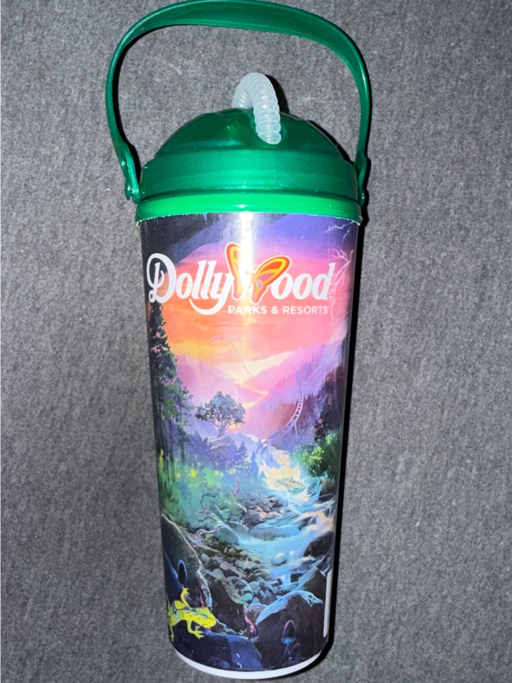 Dollywood NightFlight Expedition Souvenir Tumbler